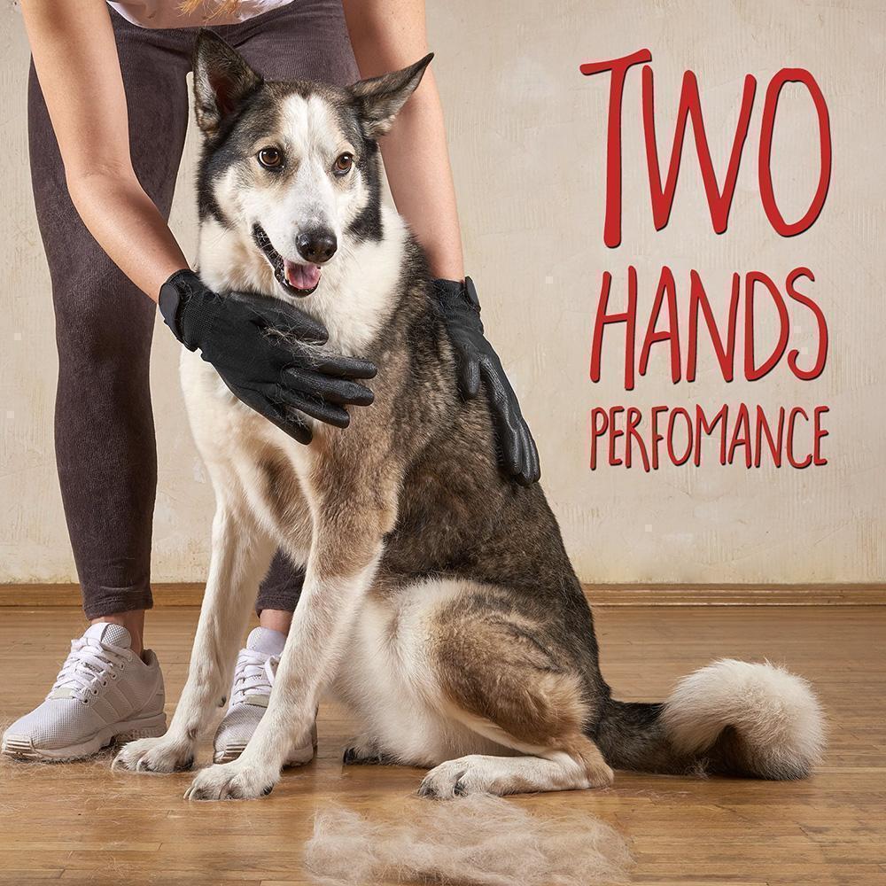 Pet Grooming Gloves For Cats, Dogs & Horses(Buy 2 pairs only $24.99)