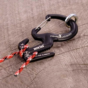Small Aluminum Rope Tightening Mechanism With Carabiner Clip（ Buy 8 Free Shipping !!!）