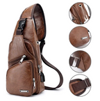 Leather Sling Bag ( Free Shipping )