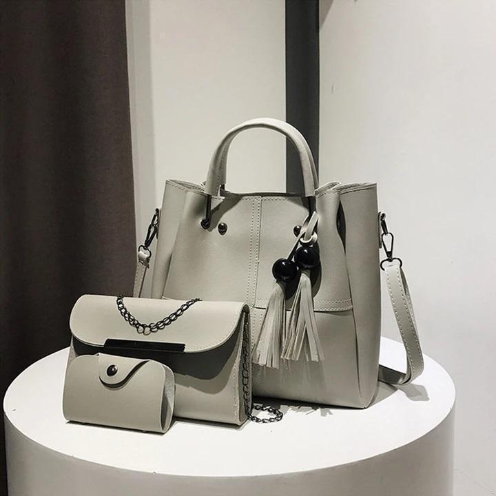 🔥3 Pcs / 1 Set 🔥Leather Handbag(Free shipping today)