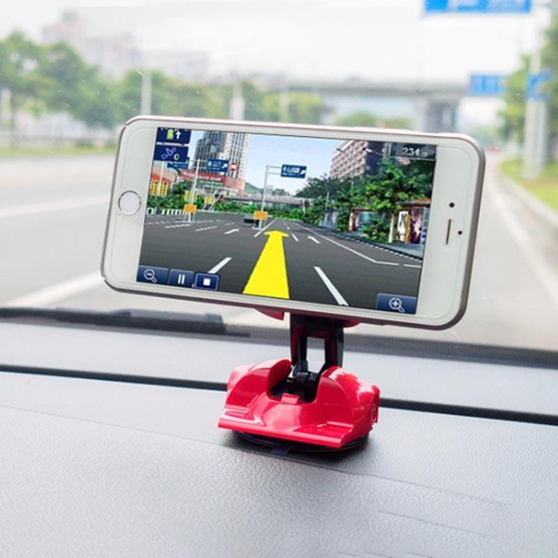 Sports car phone holder