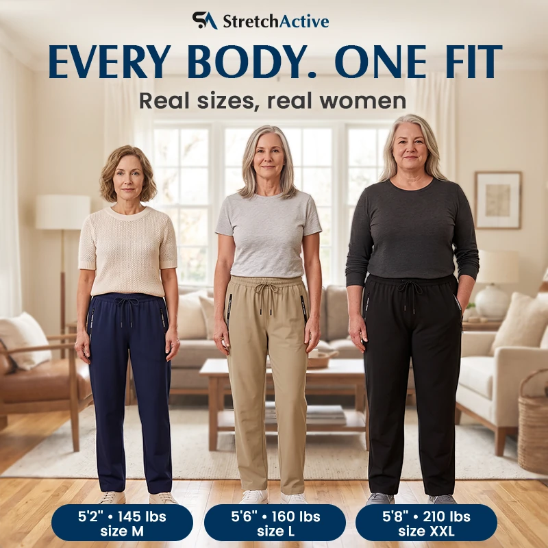 StretchActive - Women's Ultra Soft Stretch EveryWear Pants