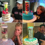 Surprise Cake - Musical Popping Cake Stand