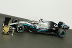 AMG Petronas F1 W10 2019 championship Hamilton No. 44 model