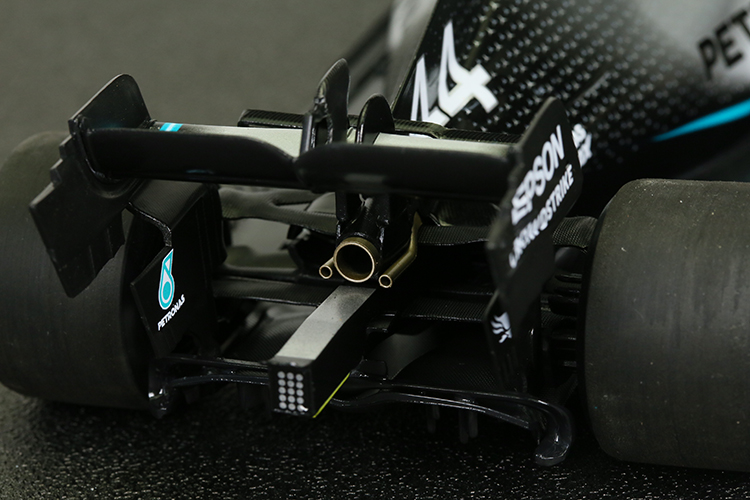 AMG Petronas F1 W10 2019 championship Hamilton No. 44 model