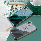 2020 Deer Pattern Camera All-inclusive Electroplating Process iPhone Case