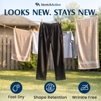 StretchActive - Women's Ultra Soft Stretch EveryWear Pants