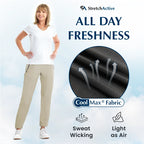 StretchActive - Women's Ultra Soft Stretch EveryWear Pants