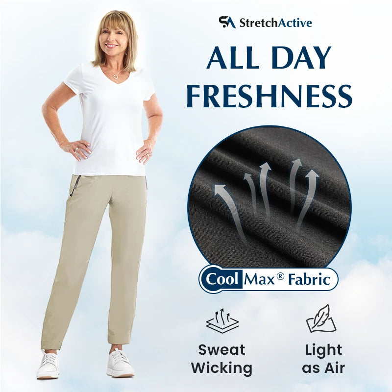 StretchActive - Women's Ultra Soft Stretch EveryWear Pants
