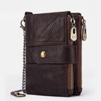 Genuine Leather Anti-theft Retro Wallet With Chain (Buy 2 for free shipping)