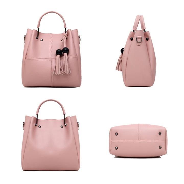 🔥3 Pcs / 1 Set 🔥Leather Handbag(Free shipping today)