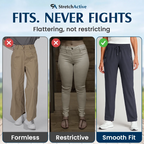 StretchActive - Women's Ultra Soft Stretch EveryWear Pants