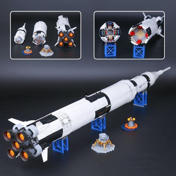 🚀50% OFF🚀 Apollo Saturn V Model Building Blocks(BUY 2 FREE SHIPING)