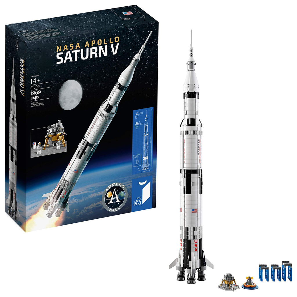 🚀50% OFF🚀 Apollo Saturn V Model Building Blocks(BUY 2 FREE SHIPING)