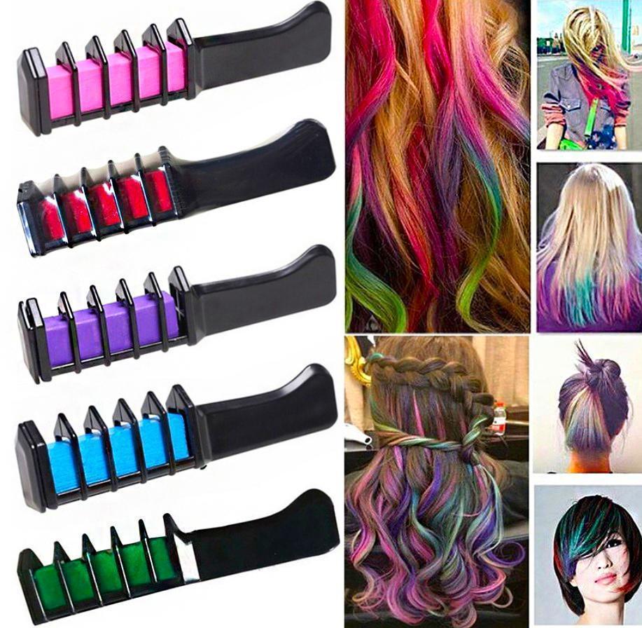 Beautifying Temporary Hair Dye Comb(6 Colors Only $14.99)