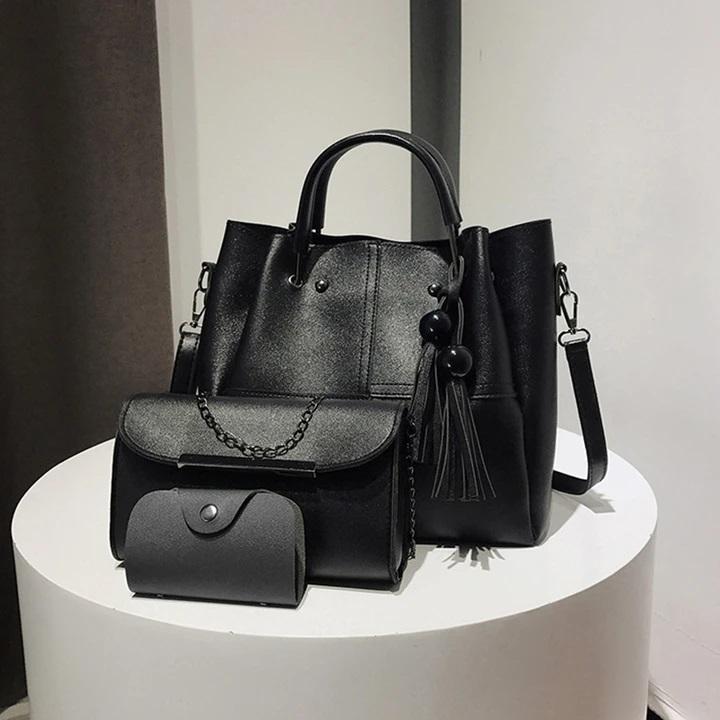🔥3 Pcs / 1 Set 🔥Leather Handbag(Free shipping today)
