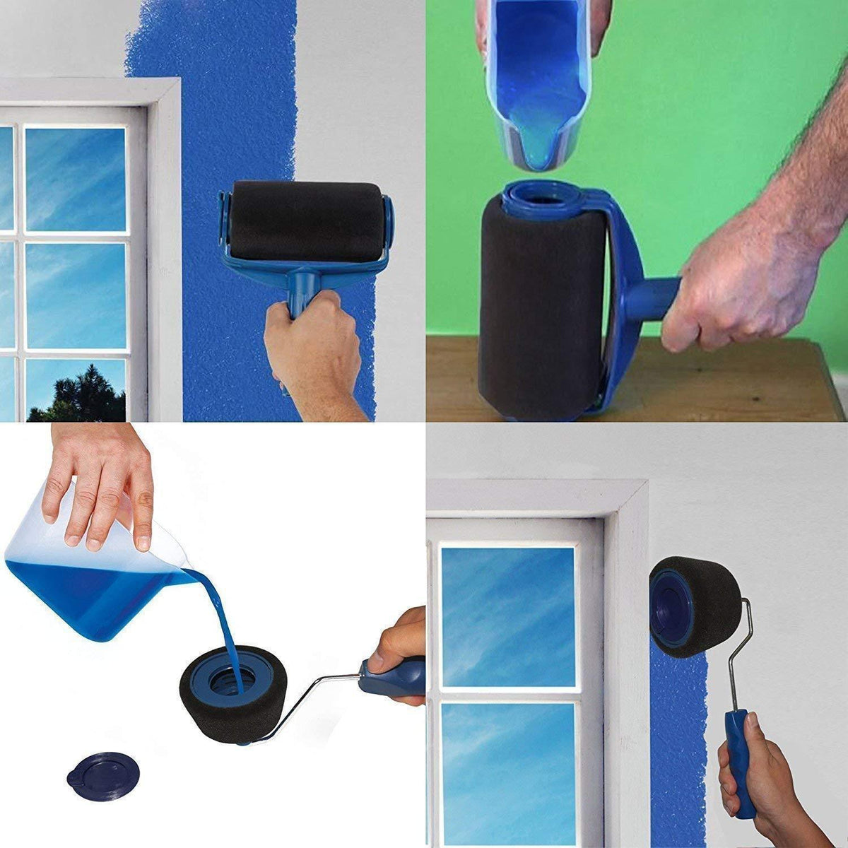 Paint Roller Brush Painting Handle Tool