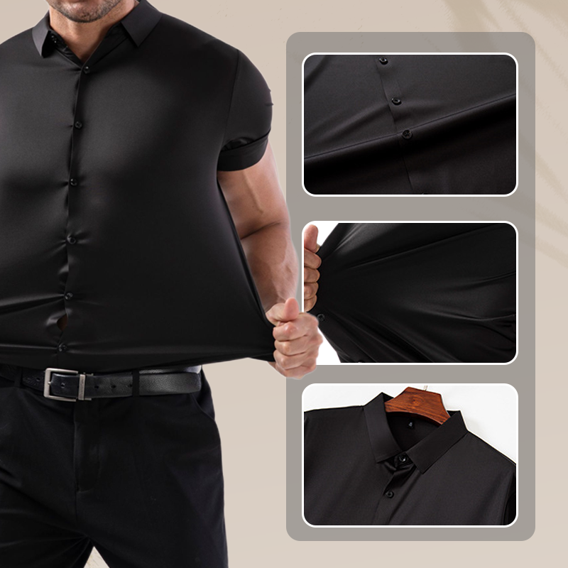 🔥Hot Sale 50% OFF🔥Men's Short Sleeve 4-Way Stretch Shirt