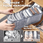 Underwear Storage Box Compartment