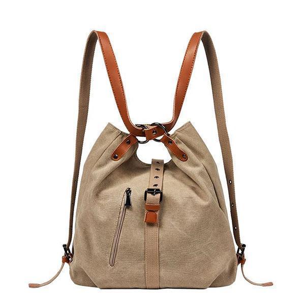 Canvas Backpack-Shoulder Bag with Extra Large Capacity（BUY 2 for free shipping）