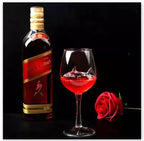 SHARK RED WINE GOBLET (Handmade)【BUY 4 FREE SHIPPING】