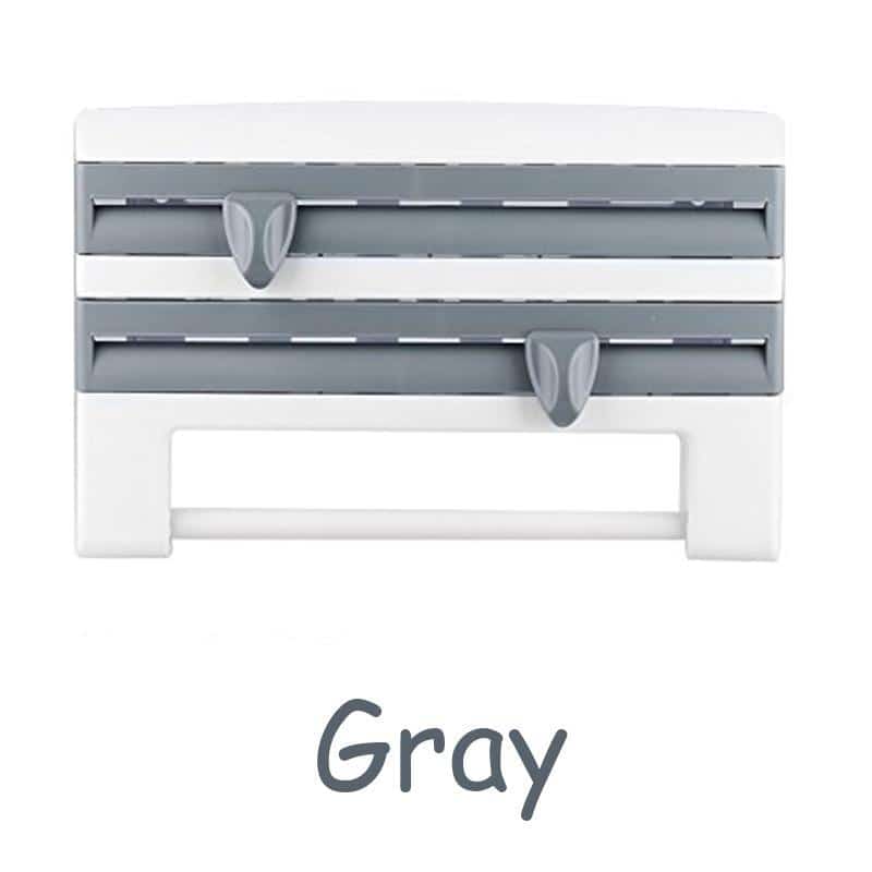 Multifunction Film Storage Rack Cutter for Kitchen【Nail free】 