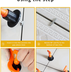 Reusable Anti-Lippage Tile Leveling System（50Pcs A Bag）