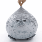 （Buy 2 Get Free Shipping）Fluffy Plush Seal Pillow