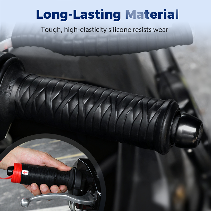 🔥Hot Sale Deals-Universal Silicone Handlebar & Brake Lever Grip Covers